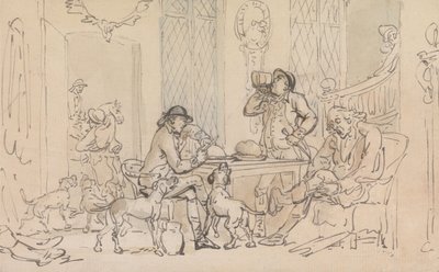 Frühstück vor der Jagd von Thomas Rowlandson