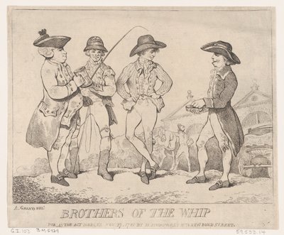 Brüder der Peitsche von Thomas Rowlandson