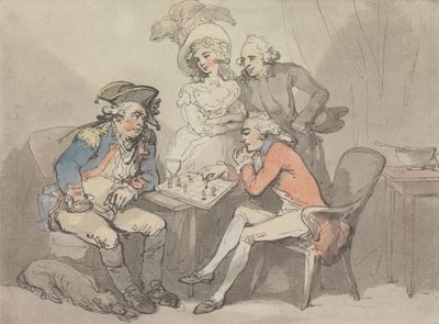 Schachmatt von Thomas Rowlandson
