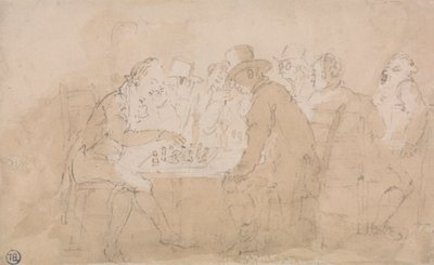 Schachspieler von Thomas Rowlandson