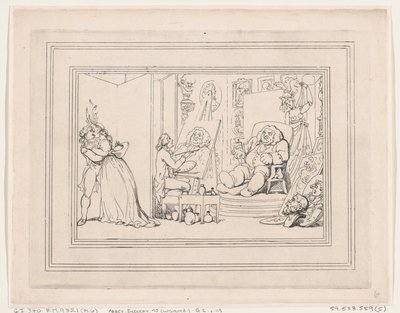 Komforts von Bath, Platte 6 von Thomas Rowlandson