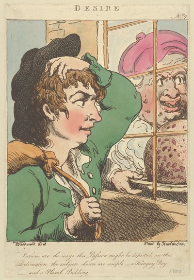Verlangen, 1800 von Thomas Rowlandson