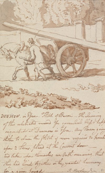 Dunmow von Thomas Rowlandson