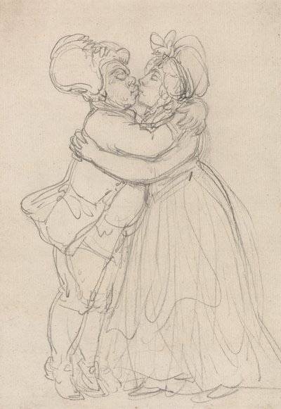 Verzeihende Liebende von Thomas Rowlandson