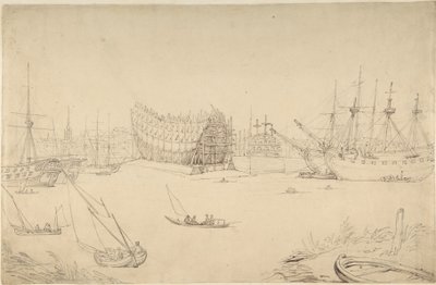 Hafenszene von Thomas Rowlandson