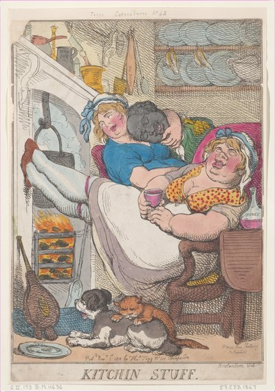Küchenabfälle von Thomas Rowlandson
