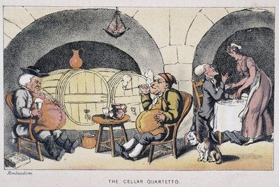 Der Doktor in einem Keller - in „Doctor Syntax