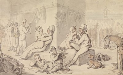 Kavalleriekaserne von Thomas Rowlandson