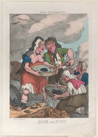 Liebe und Staub von Thomas Rowlandson