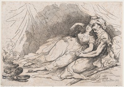 Liebe im Osten von Thomas Rowlandson