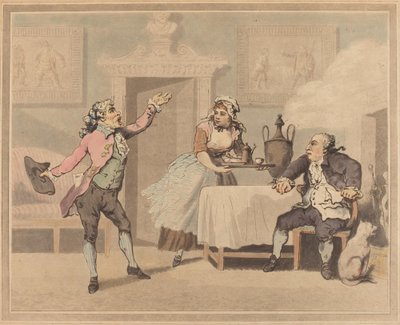 Manager und Spouter von Thomas Rowlandson