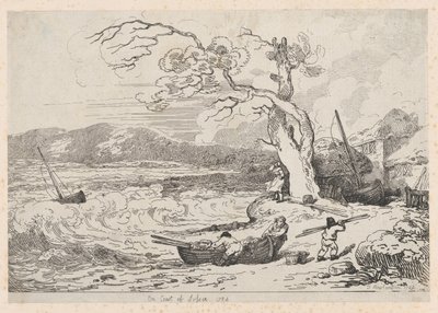 An der Küste von Sussex, 1784-85 von Thomas Rowlandson