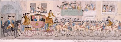 Prozession von König George III und Königin Charlotte zur St. Paul