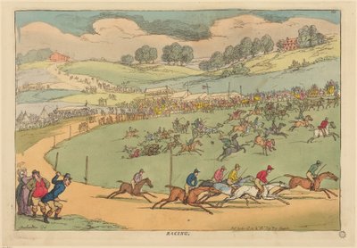 Rennen von Thomas Rowlandson