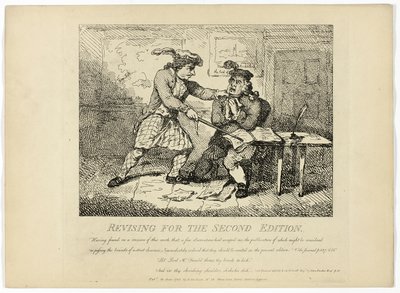 Überarbeitung für die zweite Ausgabe, aus Boswells Tour durch die Hebriden von Thomas Rowlandson