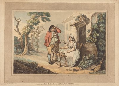 Rustikale Werbung von Thomas Rowlandson