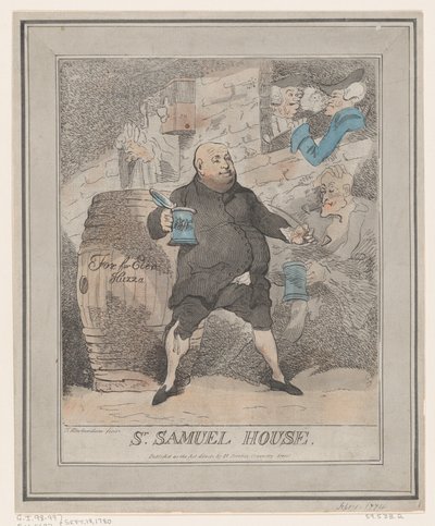 Sr. Samuel House von Thomas Rowlandson