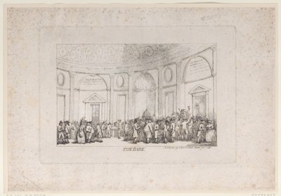 Die Bank von Thomas Rowlandson