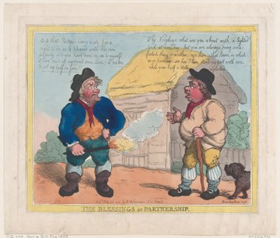 Die Segnungen der Partnerschaft von Thomas Rowlandson