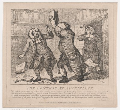Der Wettbewerb in Auckinleck, malerische Schönheiten von Boswell, Teil der Zweite, Juni 10, 1786 von Thomas Rowlandson