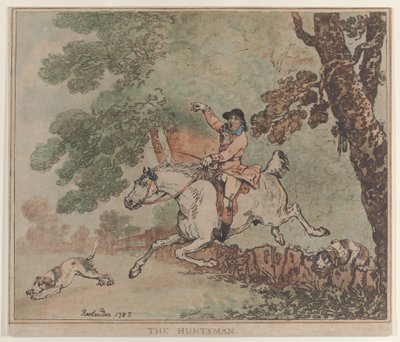 Der Jäger von Thomas Rowlandson