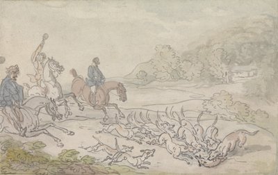 Die Jagd von Thomas Rowlandson