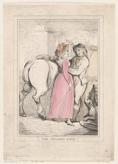 Die Liebe des Müllers, 18. August 1798 von Thomas Rowlandson