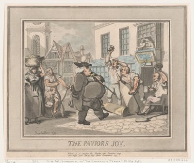 Die Freude des Pflasterers, 1792 von Thomas Rowlandson
