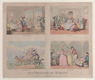 Die Freuden von Margate, 25. Juli 1800 von Thomas Rowlandson