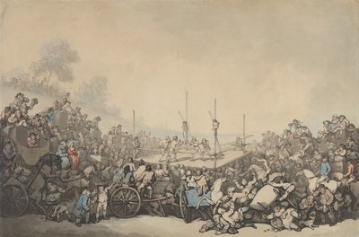 Der Preisboxkampf von Thomas Rowlandson