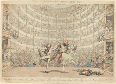 Die Aussicht vor uns, Nr. 2 von Thomas Rowlandson