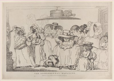 The Supplemental Magazine, 1. Januar 1786 von Thomas Rowlandson