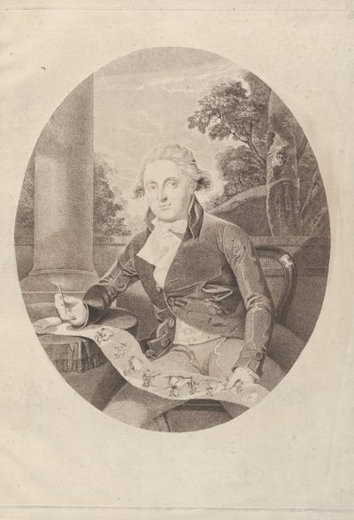 Henry William Bunbury zeichnet sein langes Menuett, 1789 von Thomas Ryder