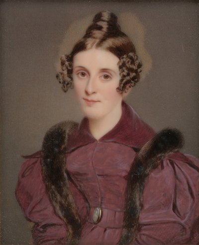 Porträt einer Dame, ca. 1835 von Thomas Seir Cummings