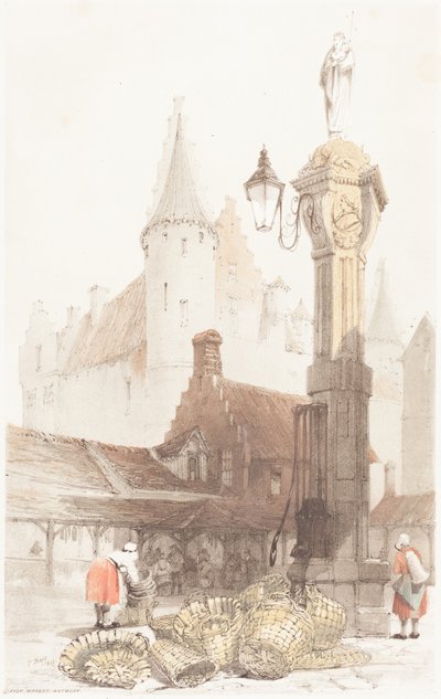 Fischmarkt, Antwerpen von Thomas Shotter Boys