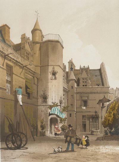 Hôtel de Cluny, Paris von Thomas Shotter Boys