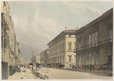 London wie es ist: Die Club-Häuser, Pall Mall von Thomas Shotter Boys