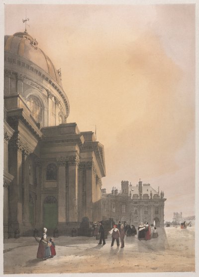 Malerische Architektur in Paris, Gent, Antwerpen, Rouen: La Chapelle de l