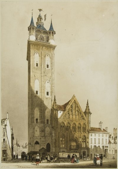 Malerische Architektur in Paris, Gent, Antwerpen, Touen, etc. von Thomas Shotter Boys