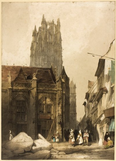 Malerische Architektur in Paris, Gent, Antwerpen, Touen usw. von Thomas Shotter Boys