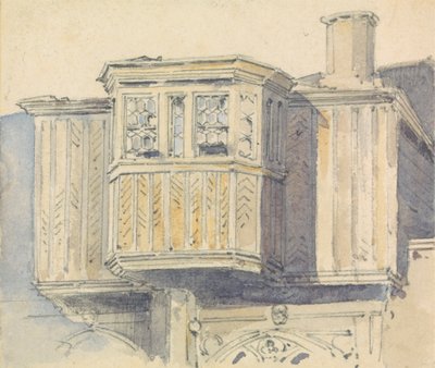 Zimmer von Königin Anne Boleyn, Windsor Castle von Thomas Shotter Boys
