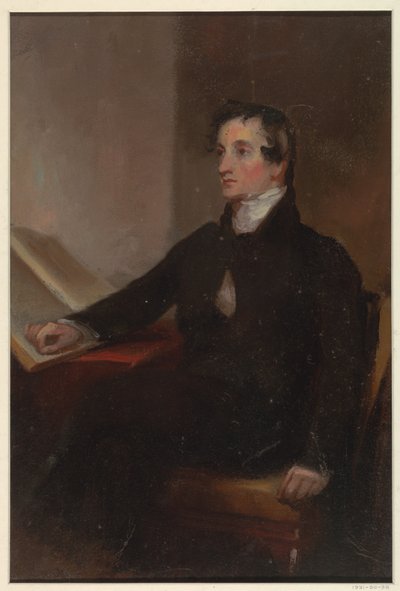 Studie für "Der Reverend Thomas Stockton," San Francisco Museum of Fine Arts, San Francisco, CA von Thomas Sully