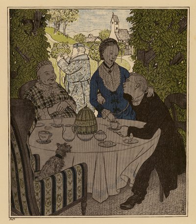 Kandidat für das Priesteramt, der von seiner neuen Frau besessen ist von Thomas Theodor Heine