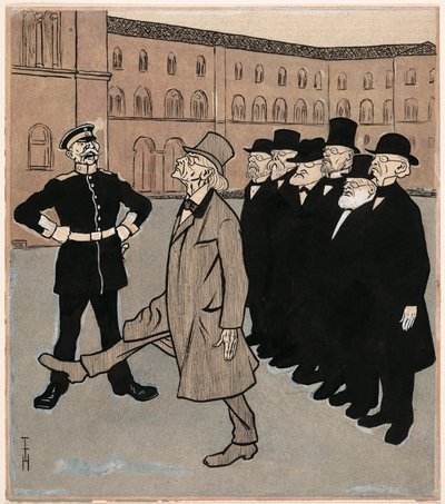 Die Freiheit der Wissenschaft; Simplicissimus V/5 von Thomas Theodor Heine