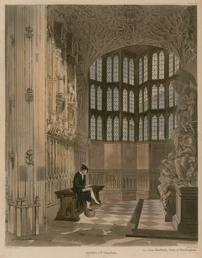 Henry VII. Kapelle; Westminster, London von Thomas Uwins