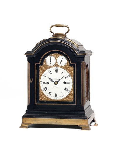 George-III-Tischuhr, ca. 1770 von Thomas Wagstaff or Wagstaffe