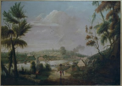 Ansicht der Bucht von Sydney von Thomas Watling