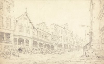 Watergate Street, Chester von Thomas Webster
