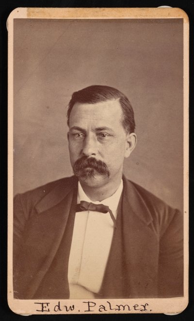 Porträt von Edward Palmer 1829-1911, vor 1900 von Thomas William Smillie
