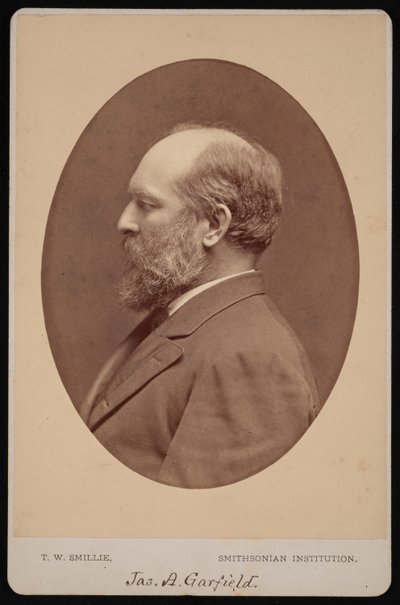 Porträt von James Abram Garfield 1831-1881, Juni 1880 von Thomas William Smillie